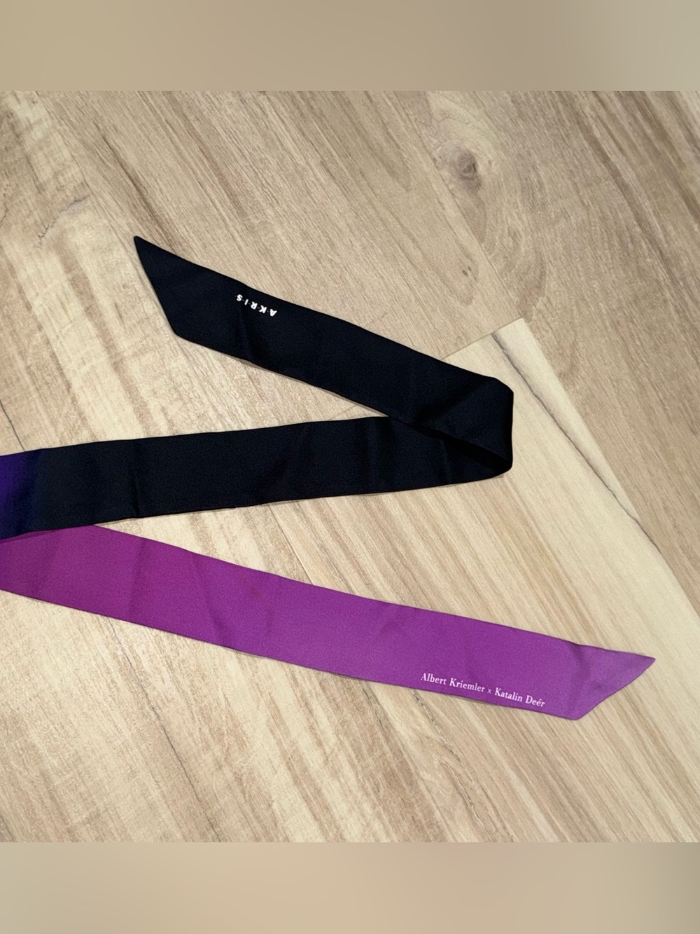 Akris skinny scarf